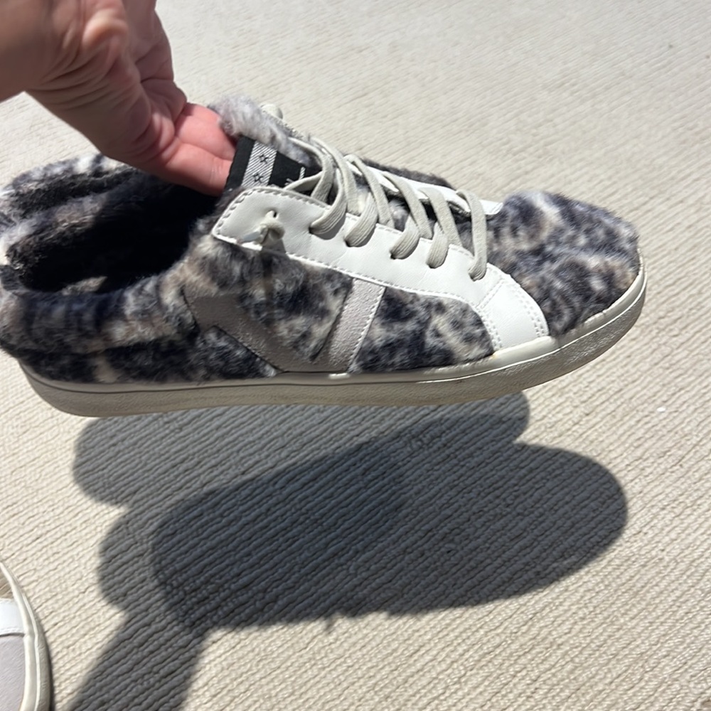 vintage havana slides BLACK/GREY AND WHITE PAIR ONLY